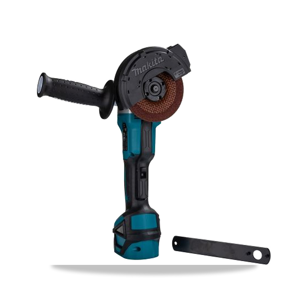 صورة منتج صاروخ جلخ وقص زاوية بدون فحمات (Brushless) مفتاح كهربائي 115 مم 18 فولت Makita موديل DGA467Z - كود الصنف reemco-2027-0313787 - ماركة يباع من خلال reemco - توريد وتصوير حصري لشركة ريمكو القابضة السعودية