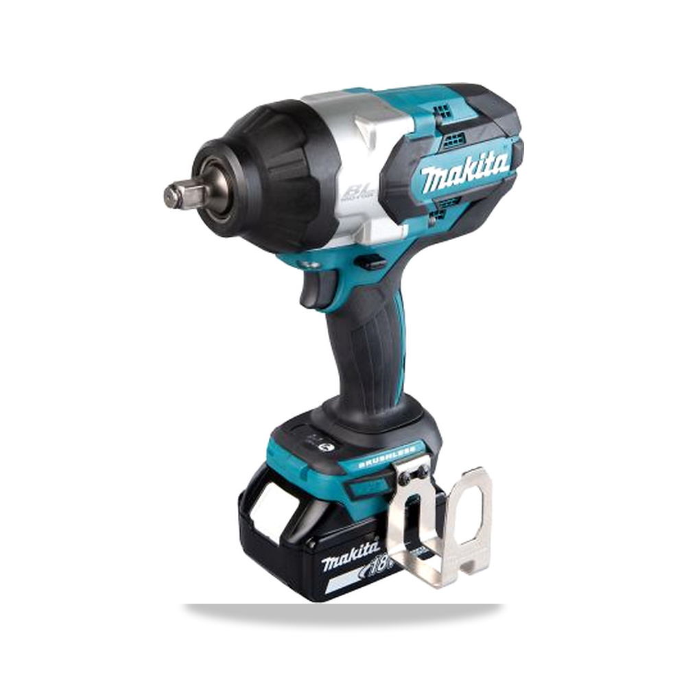 صورة منتج مفتاح ربط صدمي (Impact Wrench) لاسلكي 18 فولت 5 أمبير ساعة 2 بوصة Makita موديل DTW1002Z – 1/2 بوصة Square – سعة البطارية 5Ah - كود الصنف reemco-2027-0316537 - ماركة يباع من خلال reemco - توريد وتصوير حصري لشركة ريمكو القابضة السعودية