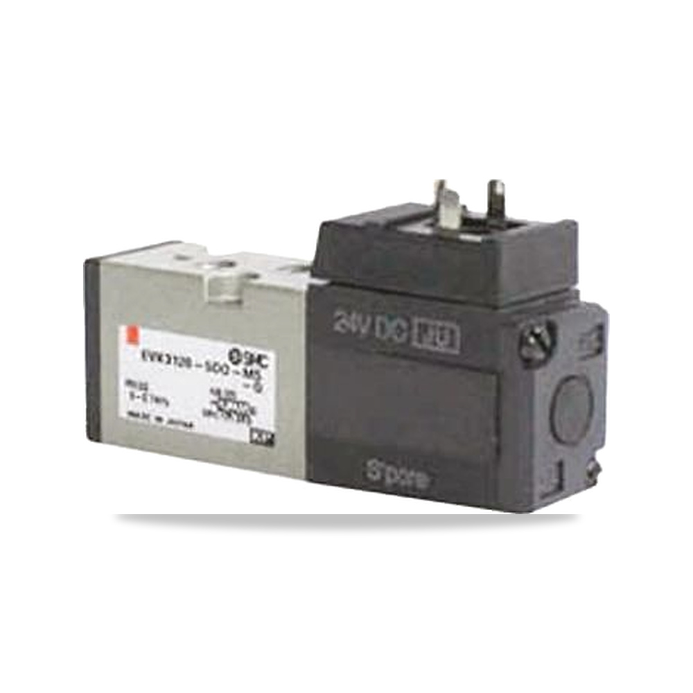 صورة منتج محبس وصمام كهربائي (سولينويد) هوائي نيوماتيك 24 فولت M5 SMC موديل EVK3120-5DO-M5-Q – 24 فولت dc – نوع الخامة مطاط - كود الصنف reemco-2027-0357916 - ماركة يباع من خلال reemco - توريد وتصوير حصري لشركة ريمكو القابضة السعودية