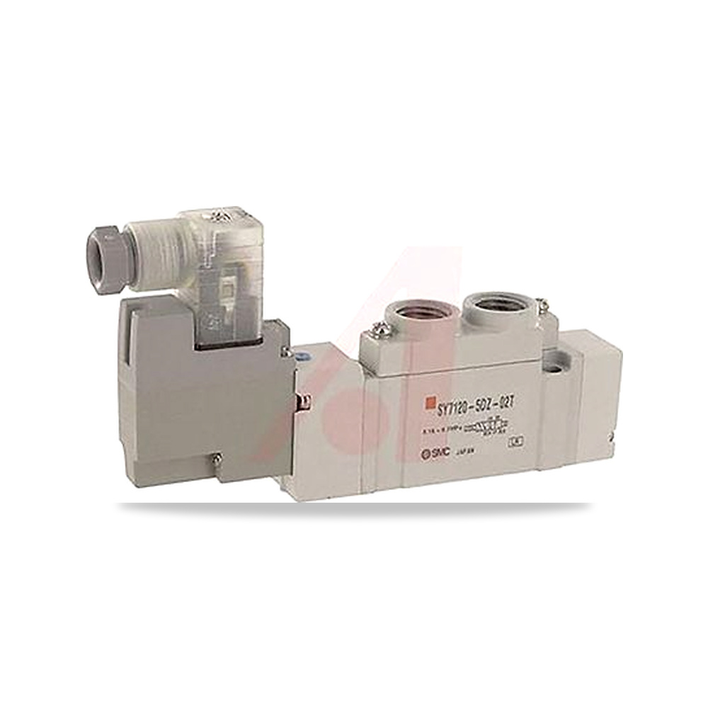 صورة منتج هوائي نيوماتيك صمام ومحبس SMC موديل SY7120-5LZ-02T-Q – نوع الخامة Halogenated Nitrile Rubber – نوع الخامة Die Cast Aluminium - كود الصنف reemco-2027-0358179 - ماركة يباع من خلال reemco - توريد وتصوير حصري لشركة ريمكو القابضة السعودية