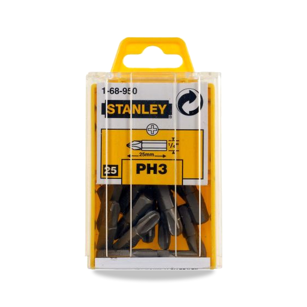 صورة منتج لقمة ورأس مفك 25 مم Stanley موديل 1-68-950 – نوع الخامة Chrome Vanadium Steel - كود الصنف reemco-2027-0361392 - ماركة يباع من خلال reemco - توريد وتصوير حصري لشركة ريمكو القابضة السعودية