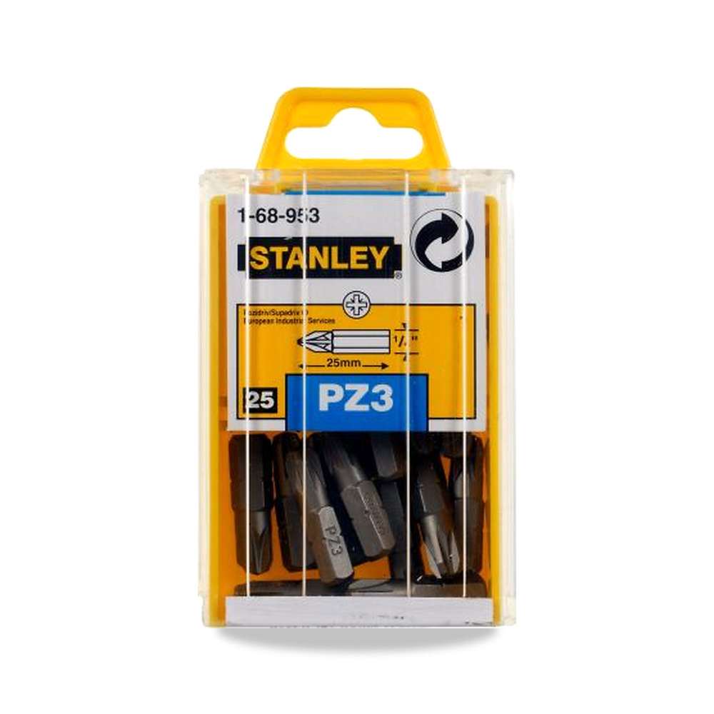 صورة منتج لقمة ورأس مفك 25 مم Stanley موديل 1-68-953 – نوع الخامة Chrome Vanadium Steel - كود الصنف reemco-2027-0361395 - ماركة يباع من خلال reemco - توريد وتصوير حصري لشركة ريمكو القابضة السعودية