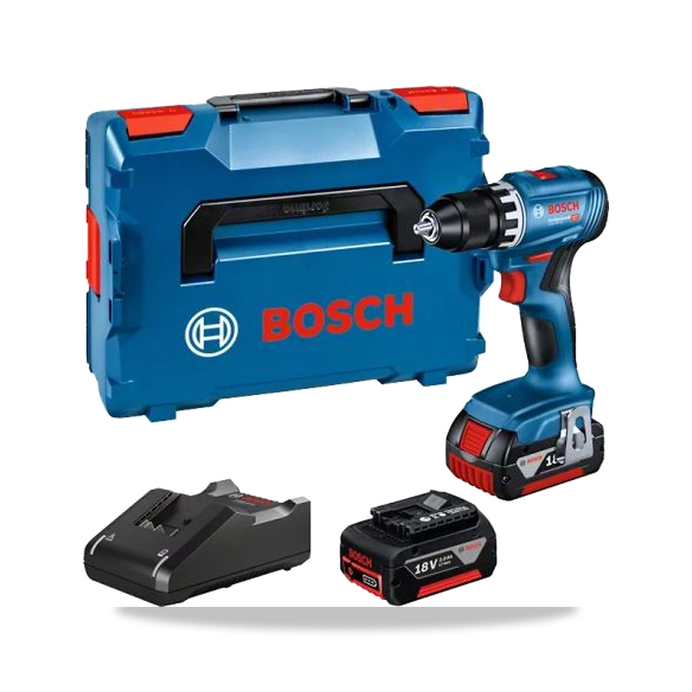 صورة منتج مثقاب دريل لاسلكي مشبك تثبيت بدون فحمات (Brushless) 18 فولت 13 مم 159 مم Bosch موديل 06019K3204 - كود الصنف reemco-2027-0375181 - ماركة يباع من خلال reemco - توريد وتصوير حصري لشركة ريمكو القابضة السعودية
