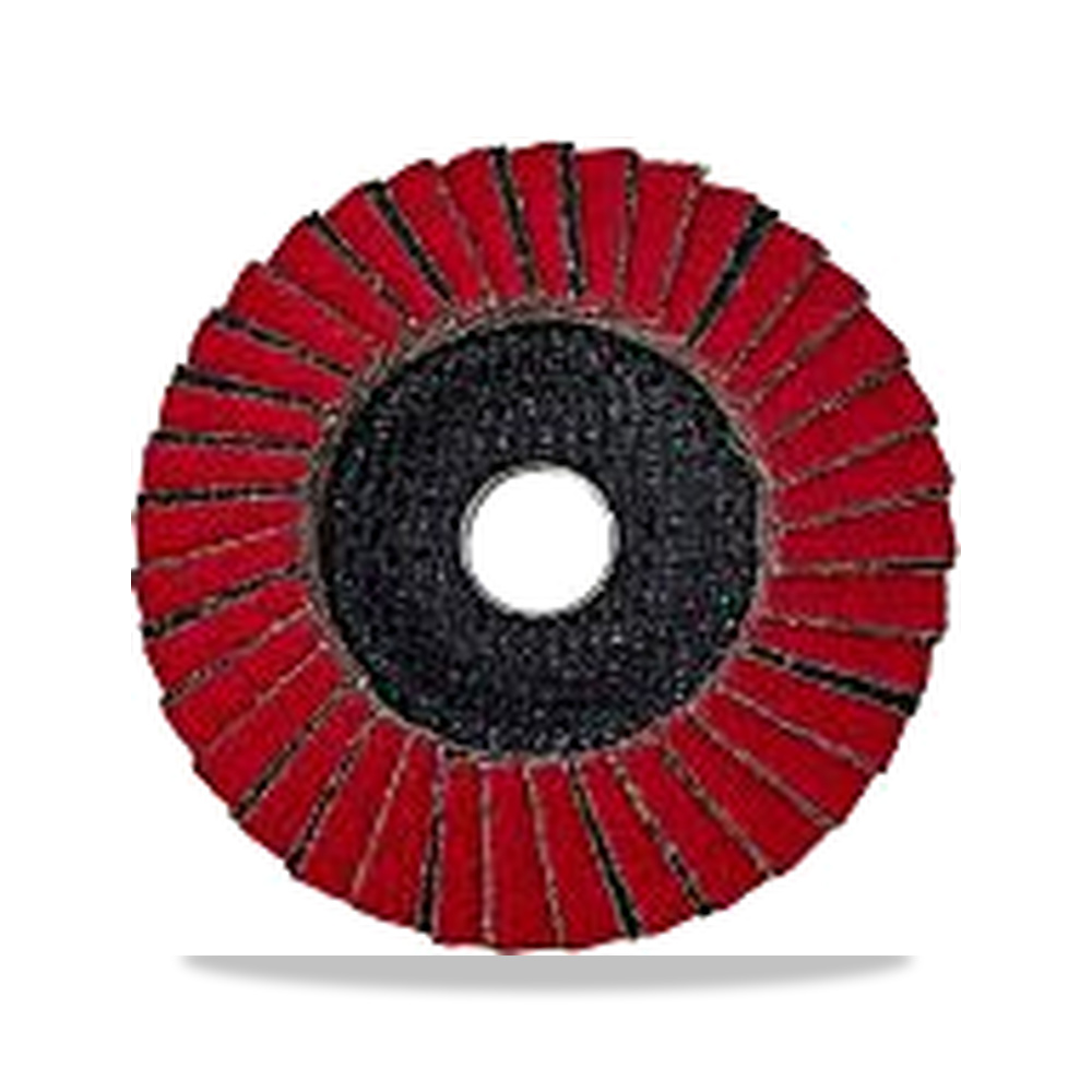 صورة منتج قرص صنفرة وتجليخ مروحية (Flap Disc) 125 مم SAM موديل KDLB-125-60CZN – نوع الخامة Fibreglass – نوع الخامة Zirconium Oxide - كود الصنف reemco-2027-0376508 - ماركة يباع من خلال reemco - توريد وتصوير حصري لشركة ريمكو القابضة السعودية