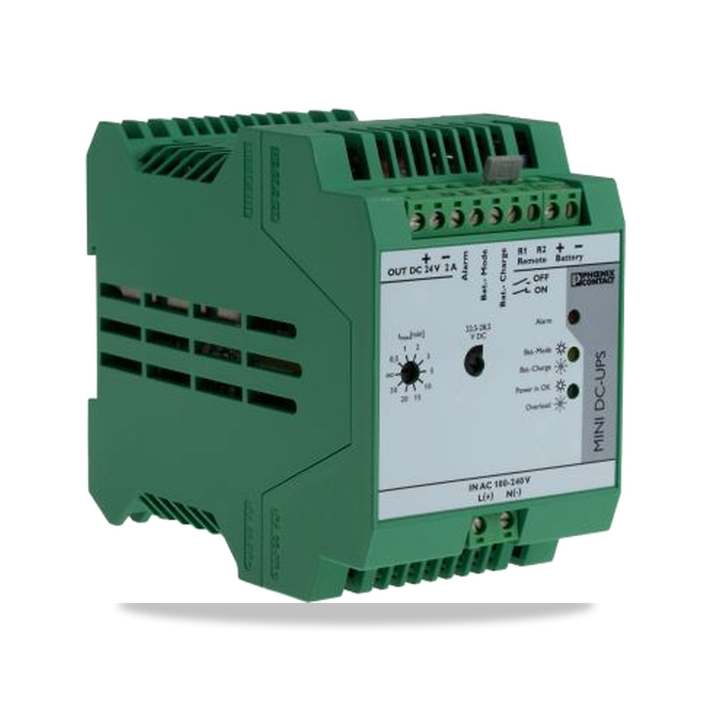 صورة منتج مزود طاقة غير منقطع (UPS) 350 فولت 48 واط 24 فولت 2 أمبير Phoenix Contact موديل 2866640 – 24 فولت dc – 350 فولت dc - كود الصنف reemco-2027-0518162 - ماركة يباع من خلال reemco - توريد وتصوير حصري لشركة ريمكو القابضة السعودية