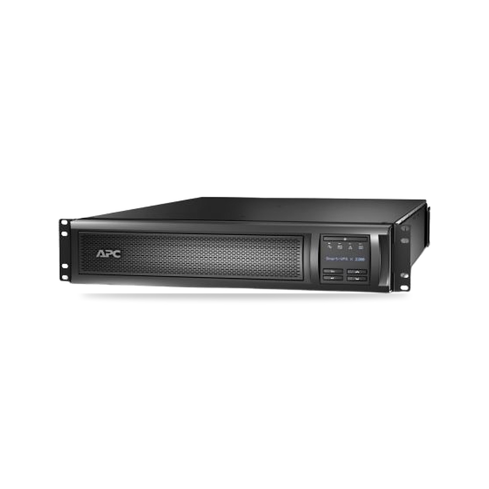 صورة منتج مزود طاقة غير منقطع (UPS) ذكي 230 فولت 1.98 كيلو واط APC موديل SMX2200RMHV2U – القدرة الكهربائية 1.98kW – 432 مم - كود الصنف reemco-2027-0550443 - ماركة يباع من خلال reemco - توريد وتصوير حصري لشركة ريمكو القابضة السعودية