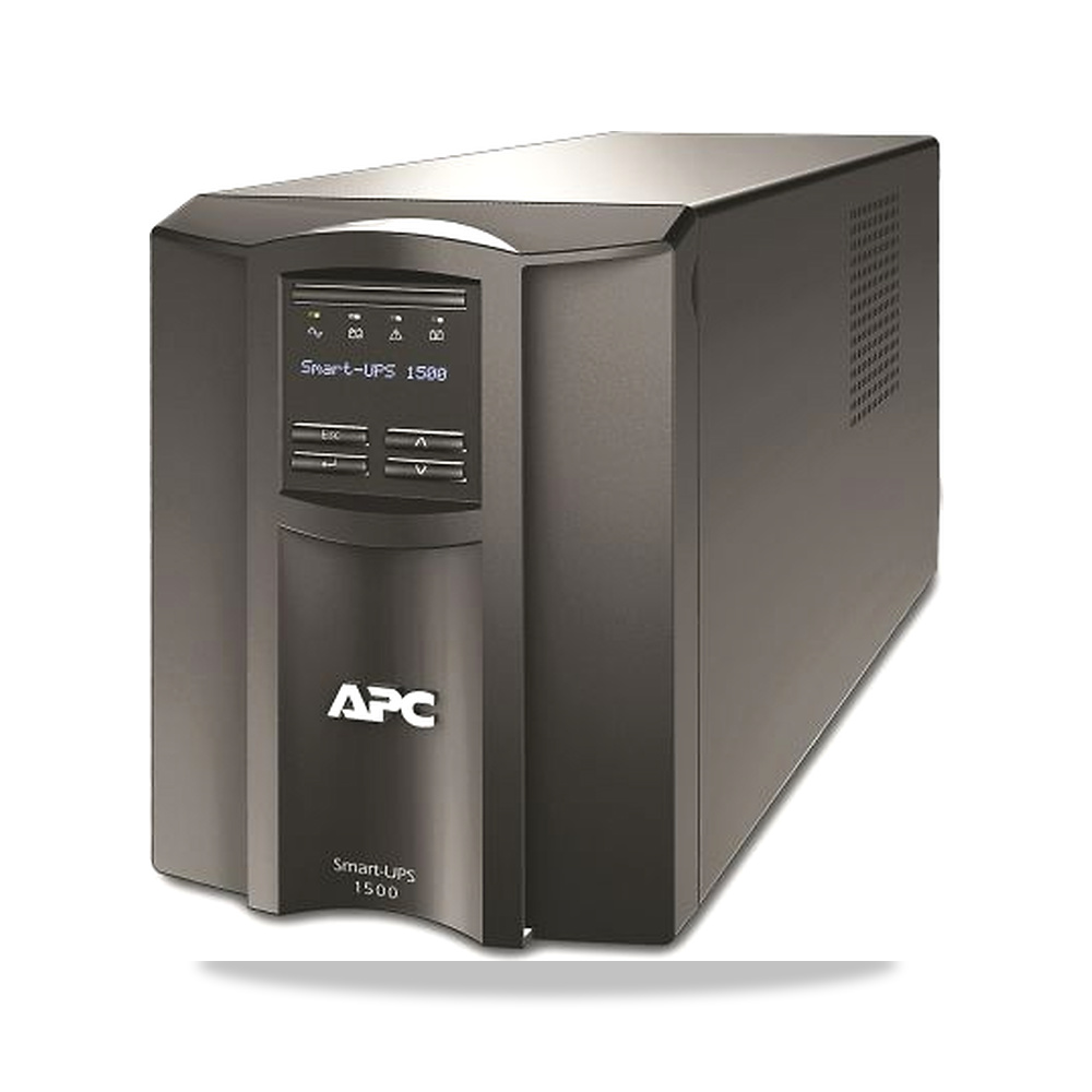 صورة منتج مزود طاقة غير منقطع (UPS) ذكي بطارية 160 فولت 286 فولت 1 كيلو واط 230 فولت APC موديل SMT1500IC - كود الصنف reemco-2027-0563791 - ماركة يباع من خلال reemco - توريد وتصوير حصري لشركة ريمكو القابضة السعودية