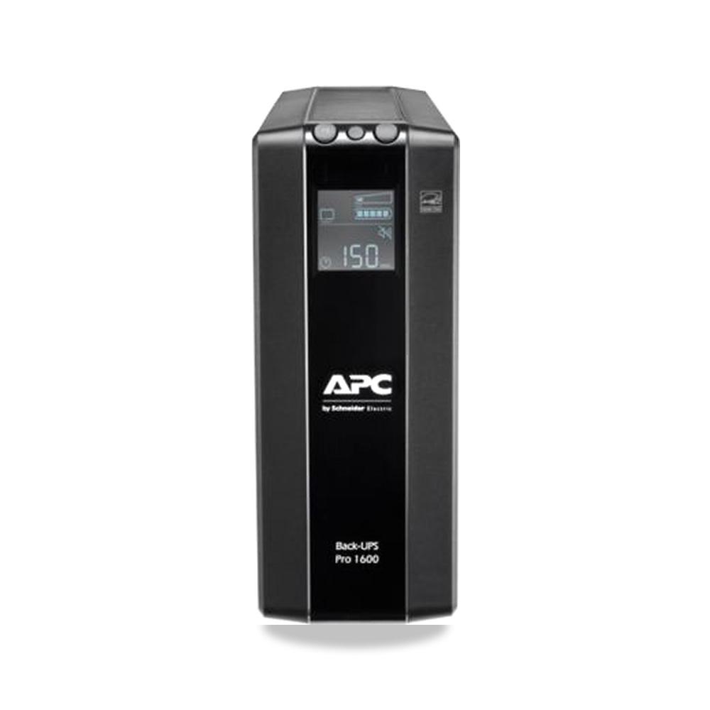 صورة منتج مزود طاقة غير منقطع (UPS) كهربائي 230 فولت 960 واط 10 أمبير APC موديل BR1600MI – 100 مم – 250 مم - كود الصنف reemco-2027-0563817 - ماركة يباع من خلال reemco - توريد وتصوير حصري لشركة ريمكو القابضة السعودية