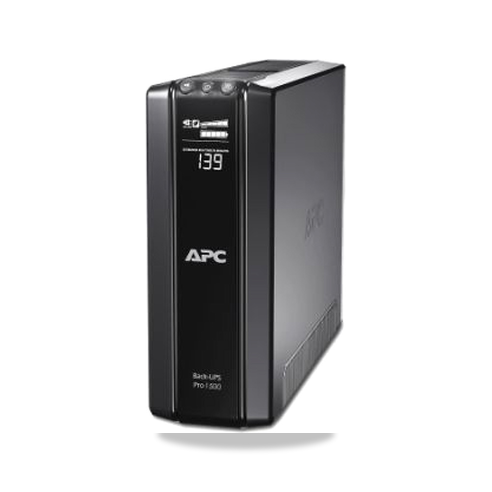 صورة منتج مزود طاقة غير منقطع (UPS) كهربائي 230 فولت 865 واط 10 أمبير APC موديل BR1500G-GR – 301 مم – 112 مم - كود الصنف reemco-2027-0563839 - ماركة يباع من خلال reemco - توريد وتصوير حصري لشركة ريمكو القابضة السعودية