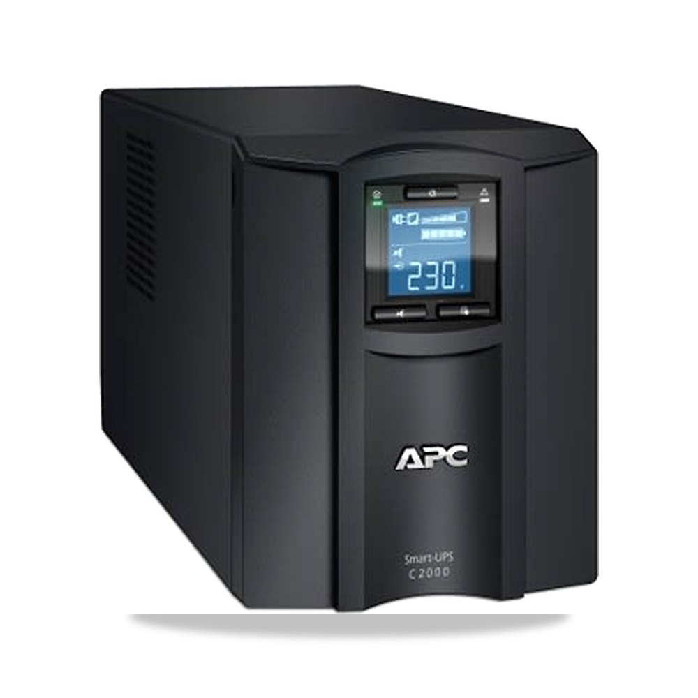صورة منتج مزود طاقة غير منقطع (UPS) ذكي 240 فولت 1.3 كيلو واط 230 فولت APC موديل SMC2000I – القدرة الكهربائية 1.3kW – 3700000 مم - كود الصنف reemco-2027-0563888 - ماركة يباع من خلال reemco - توريد وتصوير حصري لشركة ريمكو القابضة السعودية