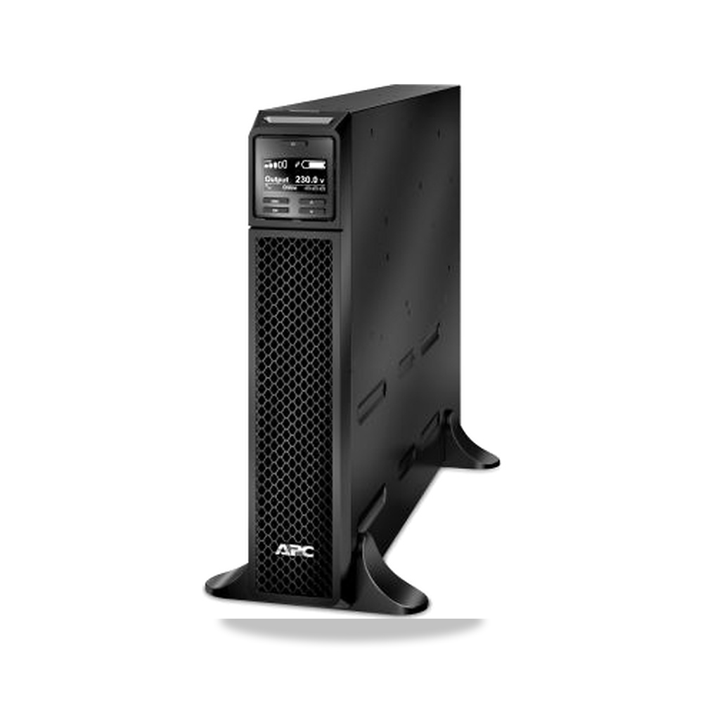 صورة منتج مزود طاقة غير منقطع (UPS) ذكي مزدوج 230 فولت 1.98 كيلو واط APC موديل SRT2200XLI – القدرة الكهربائية 1.98kW – 432 مم - كود الصنف reemco-2027-0564529 - ماركة يباع من خلال reemco - توريد وتصوير حصري لشركة ريمكو القابضة السعودية