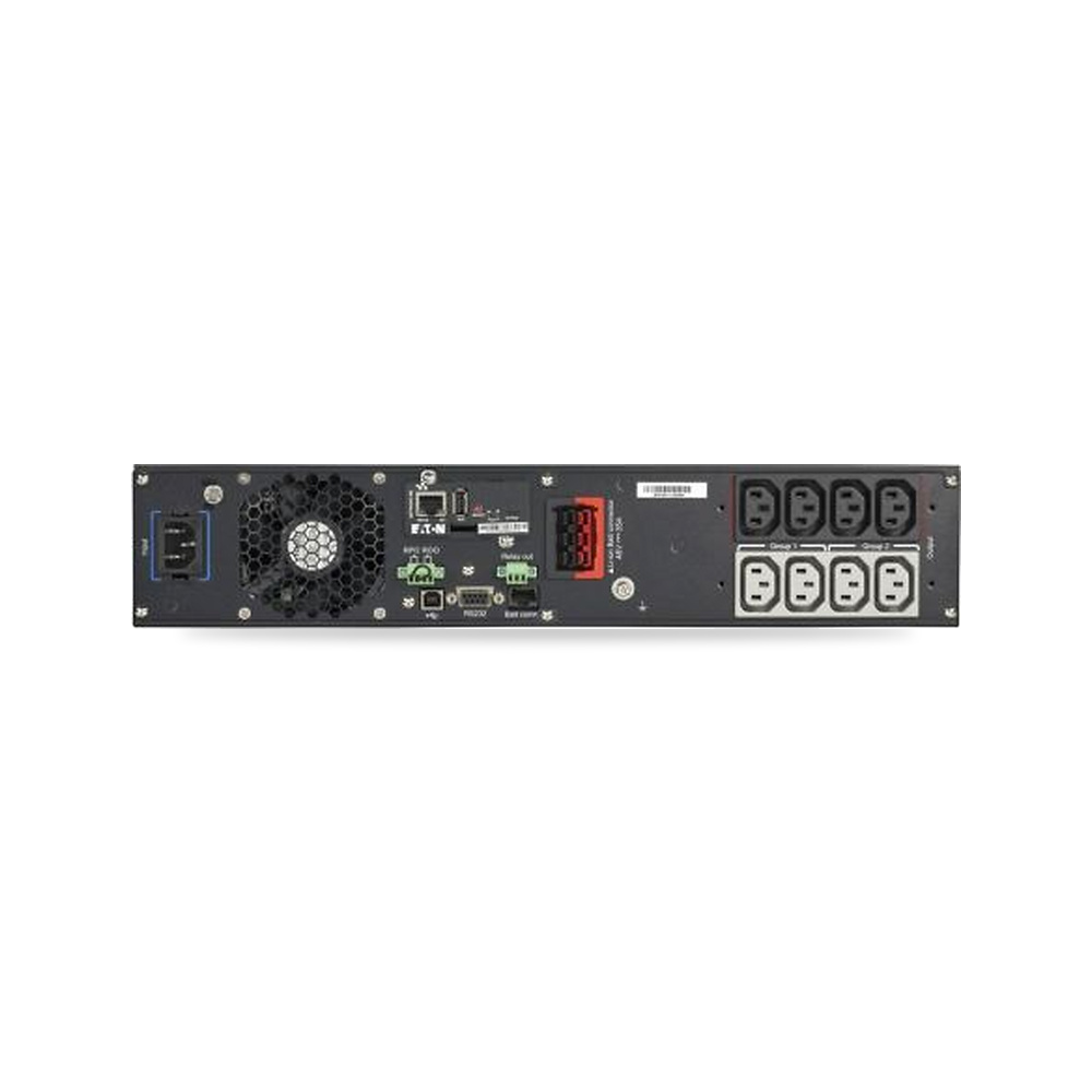 صورة منتج مزود طاقة غير منقطع (UPS) 230 فولت 1.5 كيلو واط Eaton موديل 9PX1500IRTNBS-L – القدرة الكهربائية 1.5kW – 86.5 مم - كود الصنف reemco-2027-0589609 - ماركة يباع من خلال reemco - توريد وتصوير حصري لشركة ريمكو القابضة السعودية