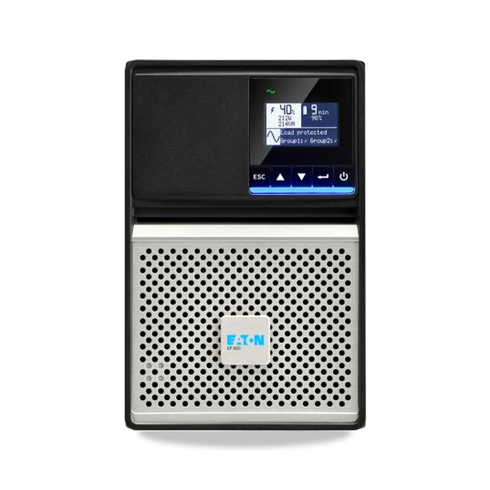 صورة منتج مزود طاقة غير منقطع (UPS) 160 فولت 294 فولت 680 واط 10 أمبير Eaton موديل 5P850IG2BS – 230 فولت ac – 160, 294 فولت - كود الصنف reemco-2027-0589638 - ماركة يباع من خلال reemco - توريد وتصوير حصري لشركة ريمكو القابضة السعودية