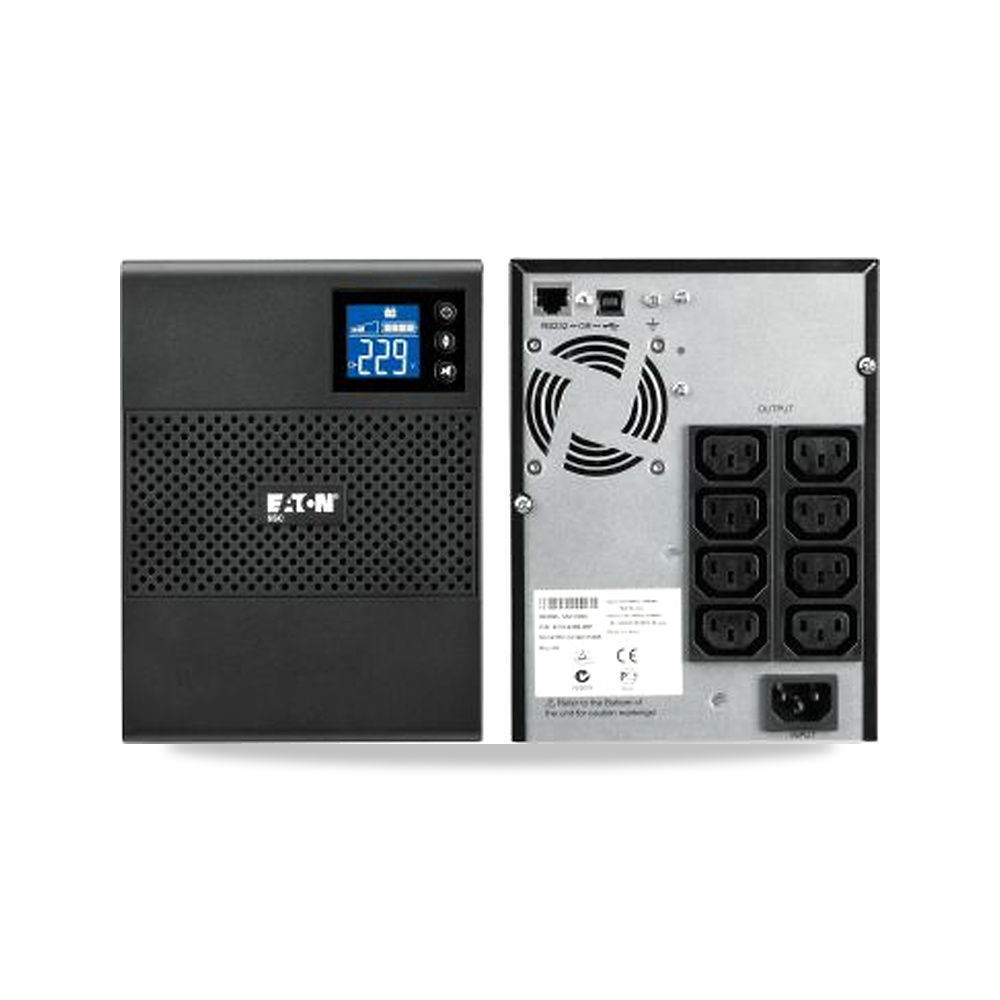 صورة منتج مزود طاقة غير منقطع (UPS) بطارية 184 فولت 276 فولت 1.05 كيلو واط 1050 واط 10 أمبير Eaton موديل 5SC1500IBS - كود الصنف reemco-2027-0589669 - ماركة يباع من خلال reemco - توريد وتصوير حصري لشركة ريمكو القابضة السعودية