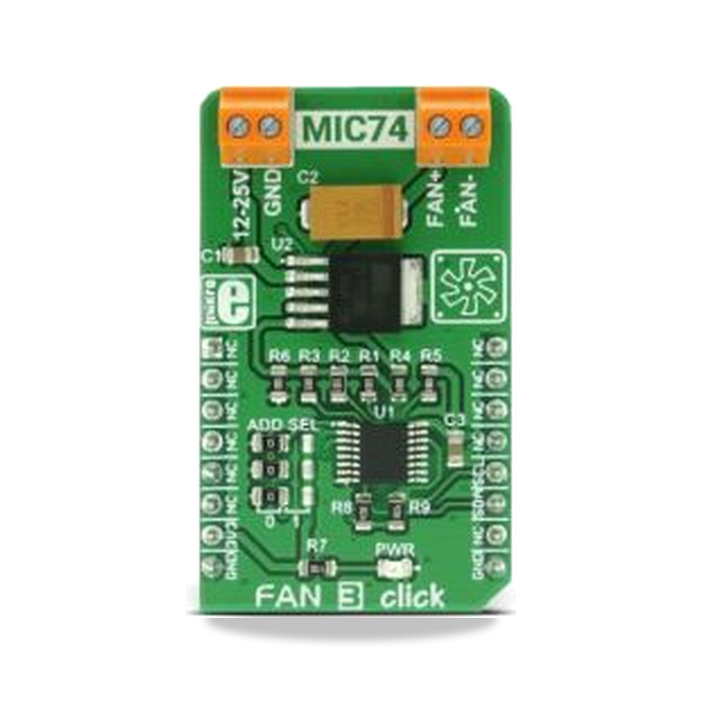 صورة منتج محرك كهربائي مروحة تهوية وتبريد جهاز ولوحة تحكم MikroElektronika موديل MIKROE-2841 - كود الصنف reemco-2027-0625670 - ماركة يباع من خلال reemco - توريد وتصوير حصري لشركة ريمكو القابضة السعودية