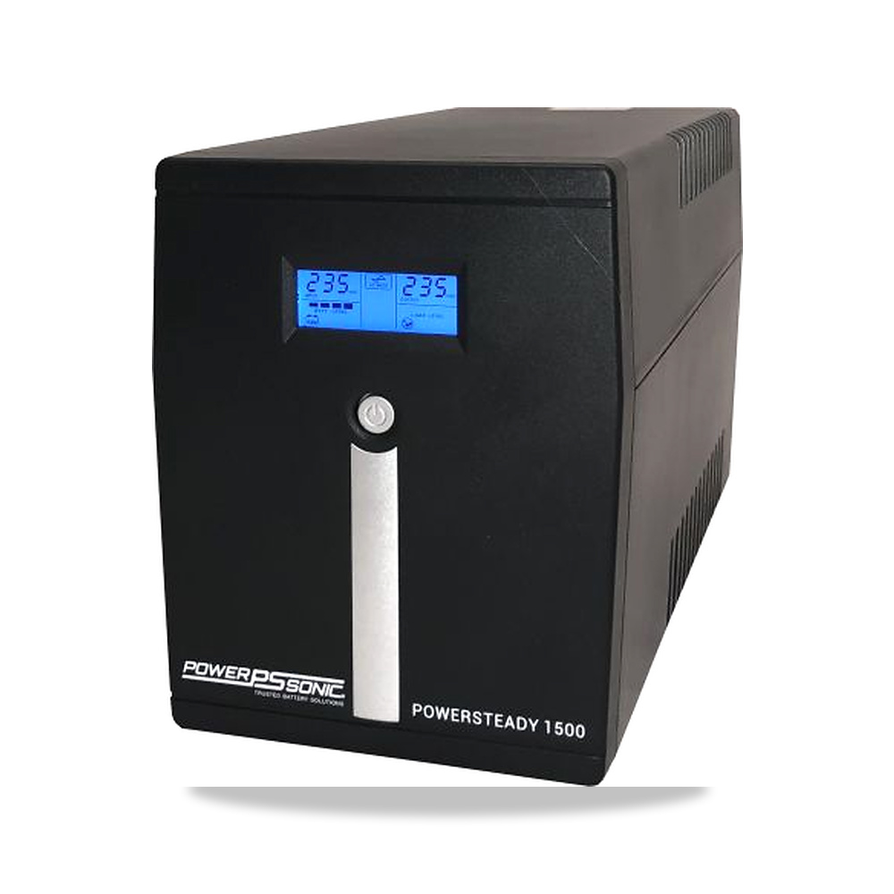 صورة منتج مزود طاقة غير منقطع (UPS) 162 فولت 290 فولت 900 واط Power Sonic موديل PowerSteady 1500 – 162, 290 فولت ac - كود الصنف reemco-2027-0673247 - ماركة يباع من خلال reemco - توريد وتصوير حصري لشركة ريمكو القابضة السعودية