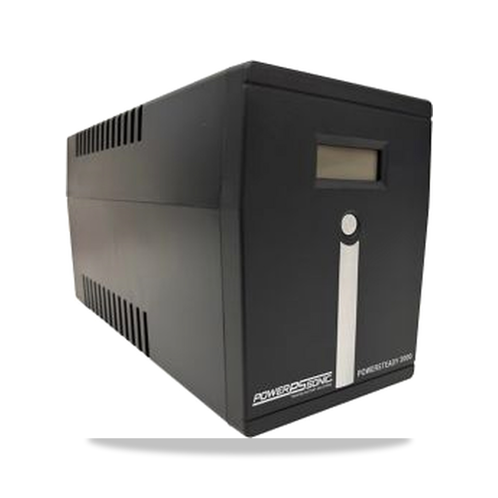 صورة منتج مزود طاقة غير منقطع (UPS) 162 فولت 290 فولت 1.2 كيلو واط Power Sonic موديل PowerSteady 2000 - كود الصنف reemco-2027-0673248 - ماركة يباع من خلال reemco - توريد وتصوير حصري لشركة ريمكو القابضة السعودية