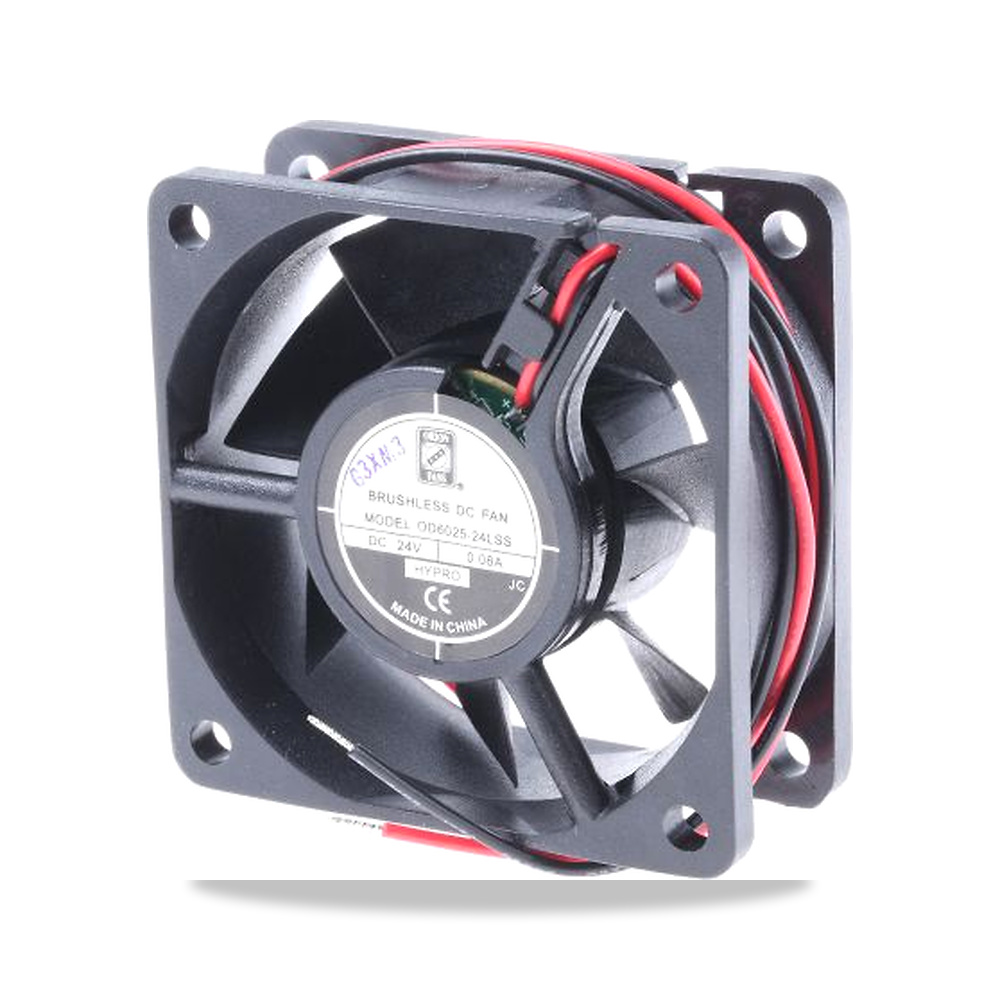 صورة منتج مروحة شفط وتبريد محورية (Axial Fan) 24 فولت 1 واط 60 مللي أمبير 60 مم 25 مم RS PRO موديل 787-4007 - كود الصنف reemco-2027-0794226 - ماركة يباع من خلال reemco - توريد وتصوير حصري لشركة ريمكو القابضة السعودية