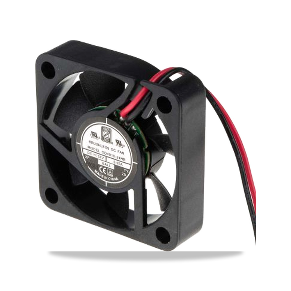 صورة منتج مروحة شفط وتبريد محورية (Axial Fan) 24 فولت 2.16 واط 90 مللي أمبير 40 مم 10.5 مم RS PRO موديل 144-2037 - كود الصنف reemco-2027-0796639 - ماركة يباع من خلال reemco - توريد وتصوير حصري لشركة ريمكو القابضة السعودية