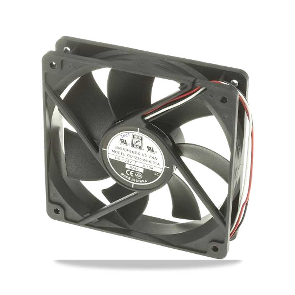 صورة منتج مروحة شفط وتبريد محورية (Axial Fan) 24 فولت 5 واط 190 مللي أمبير 120 مم 25 مم RS PRO موديل 619-6501 - كود الصنف reemco-2027-0796896 - ماركة يباع من خلال reemco - توريد وتصوير حصري لشركة ريمكو القابضة السعودية
