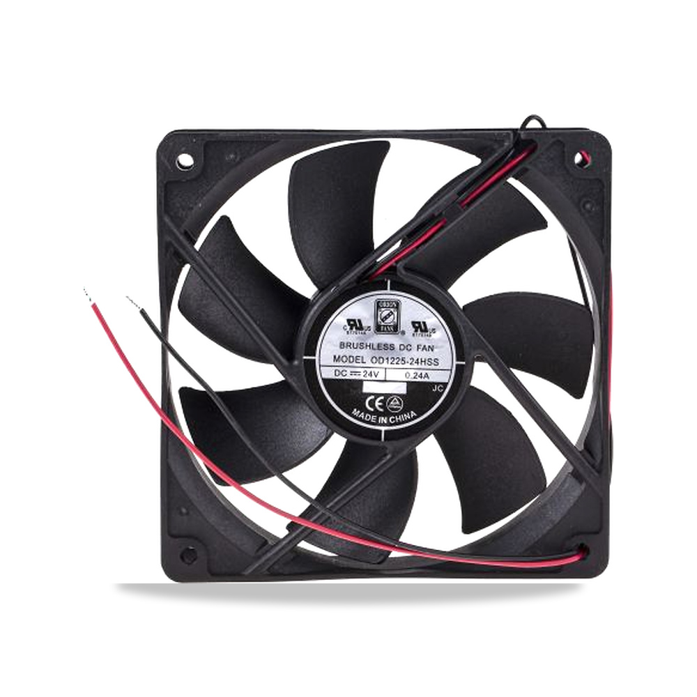 صورة منتج مروحة شفط وتبريد محورية (Axial Fan) 24 فولت 5.8 واط 240 مللي أمبير 120 مم 25 مم RS PRO موديل 668-8858 - كود الصنف reemco-2027-0797115 - ماركة يباع من خلال reemco - توريد وتصوير حصري لشركة ريمكو القابضة السعودية