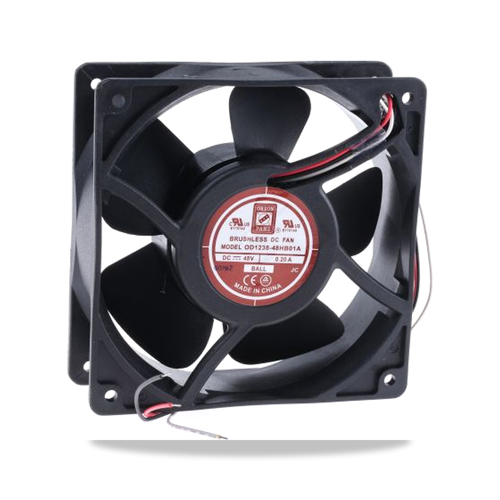 صورة منتج مروحة شفط وتبريد محورية (Axial Fan) 48 فولت 9.6 واط 200 مللي أمبير 120 مم 38 مم RS PRO موديل 619-6602 - كود الصنف reemco-2027-0797158 - ماركة يباع من خلال reemco - توريد وتصوير حصري لشركة ريمكو القابضة السعودية