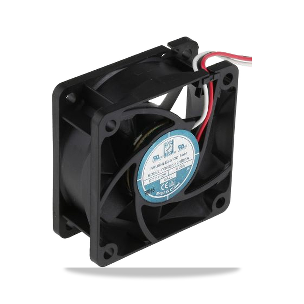 صورة منتج مروحة شفط وتبريد محورية (Axial Fan) 12 فولت 2.8 واط 230 مللي أمبير 60 مم 25 مم RS PRO موديل 624-6599 - كود الصنف reemco-2027-0798413 - ماركة يباع من خلال reemco - توريد وتصوير حصري لشركة ريمكو القابضة السعودية