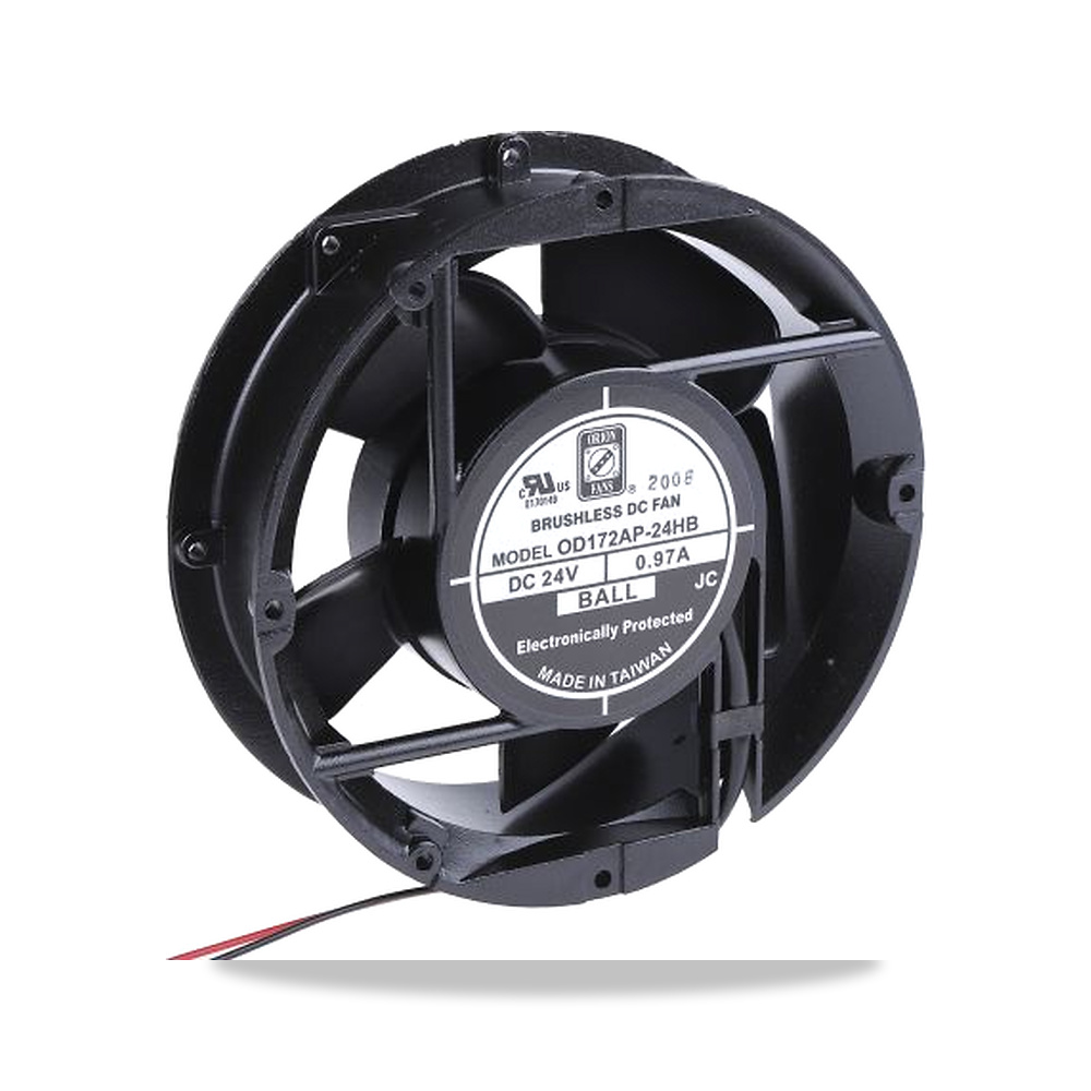 صورة منتج مروحة شفط وتبريد محورية (Axial Fan) 24 فولت 23 واط 970 مللي أمبير 172 مم 51 مم RS PRO موديل 619-6680 - كود الصنف reemco-2027-0798680 - ماركة يباع من خلال reemco - توريد وتصوير حصري لشركة ريمكو القابضة السعودية