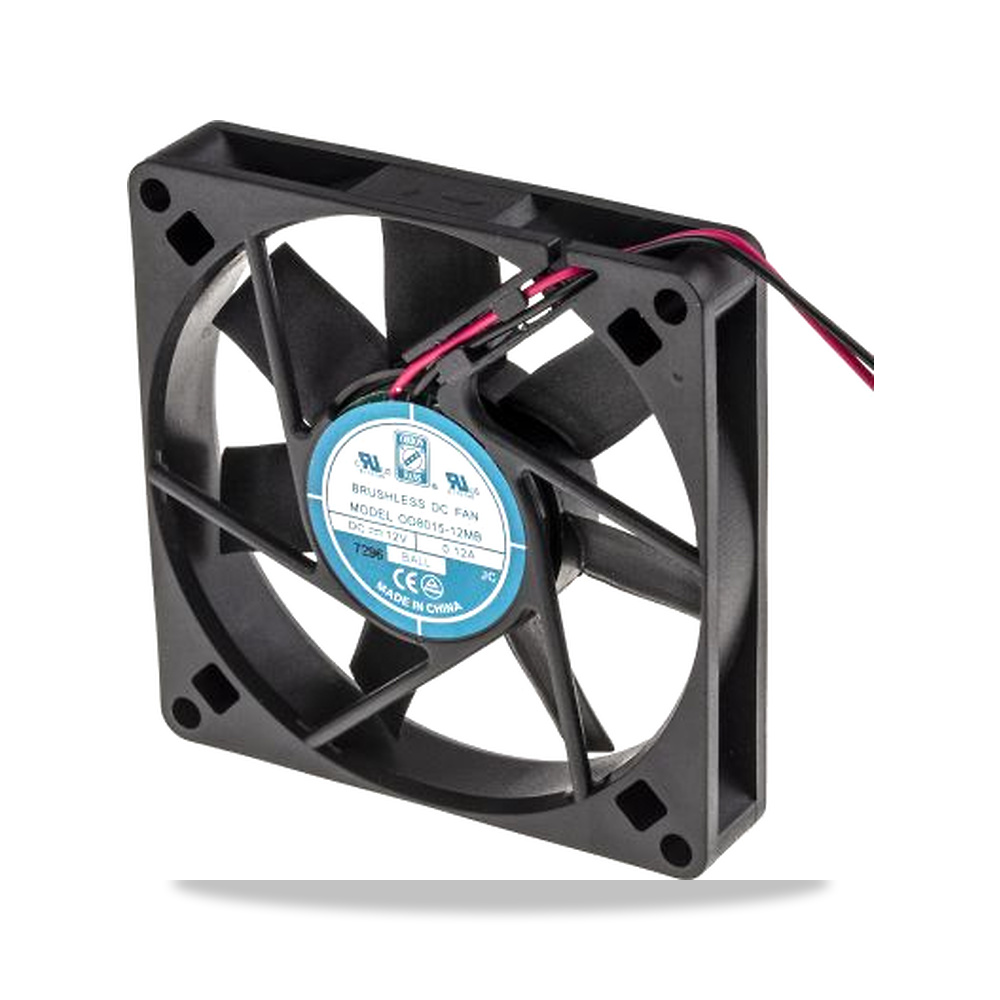 صورة منتج مروحة شفط وتبريد محورية (Axial Fan) بدون فحمات (Brushless) 12 فولت 1.8 واط 120 مللي أمبير 80 موديل 541-5003 - كود الصنف reemco-2027-0799137 - ماركة يباع من خلال reemco - توريد وتصوير حصري لشركة ريمكو القابضة السعودية