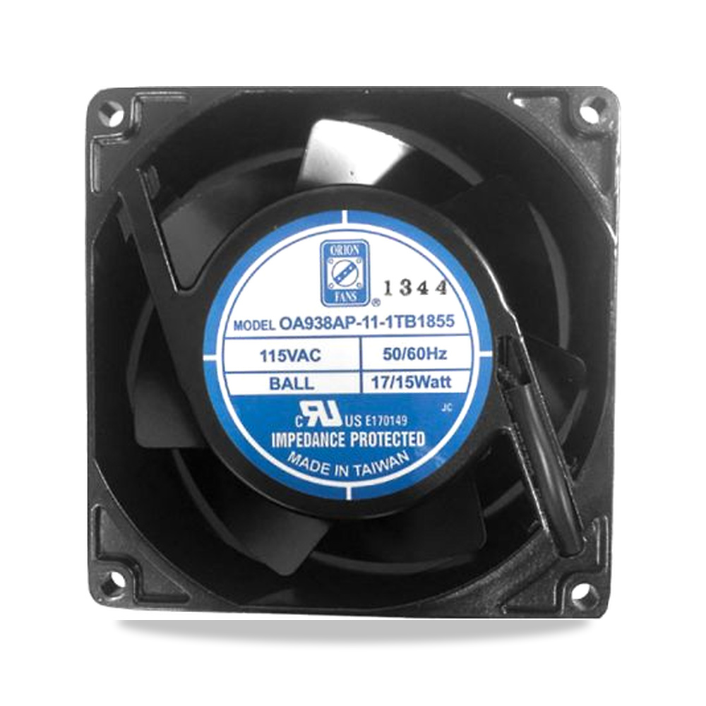 صورة منتج مروحة شفط وتبريد محورية (Axial Fan) 230 فولت 15 واط 92 مم 38 مم IP55 RS PRO موديل 175-9813 - كود الصنف reemco-2027-0799591 - ماركة يباع من خلال reemco - توريد وتصوير حصري لشركة ريمكو القابضة السعودية