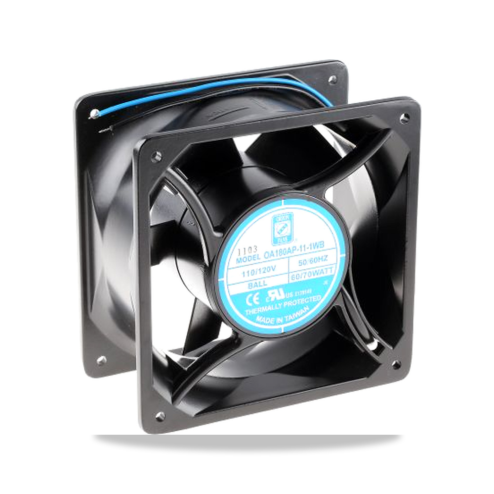 صورة منتج مروحة شفط وتبريد محورية (Axial Fan) رمان بلي ومحمل دوران 115 فولت 70 واط 560 مللي أمبير 180 موديل 619-6905 - كود الصنف reemco-2027-0799749 - ماركة يباع من خلال reemco - توريد وتصوير حصري لشركة ريمكو القابضة السعودية
