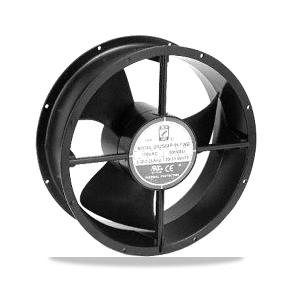 صورة منتج مروحة شفط وتبريد محورية (Axial Fan) مروحة تهوية وتبريد 230 فولت 33 واط 300 مللي أمبير 254 مم موديل 144-4140 - كود الصنف reemco-2027-0799750 - ماركة يباع من خلال reemco - توريد وتصوير حصري لشركة ريمكو القابضة السعودية