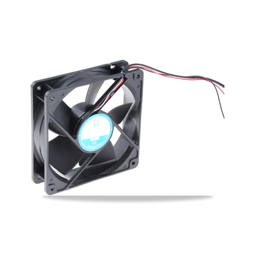 صورة منتج مروحة شفط وتبريد محورية (Axial Fan) 12 فولت 4.8 واط 600 مللي أمبير 120 مم 32 مم RS PRO موديل 619-6523 - كود الصنف reemco-2027-0799809 - ماركة يباع من خلال reemco - توريد وتصوير حصري لشركة ريمكو القابضة السعودية