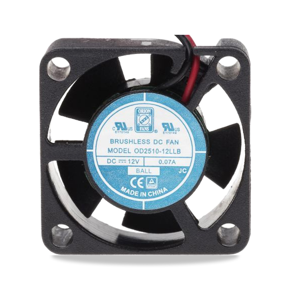 صورة منتج مروحة شفط وتبريد محورية (Axial Fan) 12 فولت 70 مللي أمبير 25 مم 10 مم IP55 RS PRO موديل 144-2030 - كود الصنف reemco-2027-0802957 - ماركة يباع من خلال reemco - توريد وتصوير حصري لشركة ريمكو القابضة السعودية