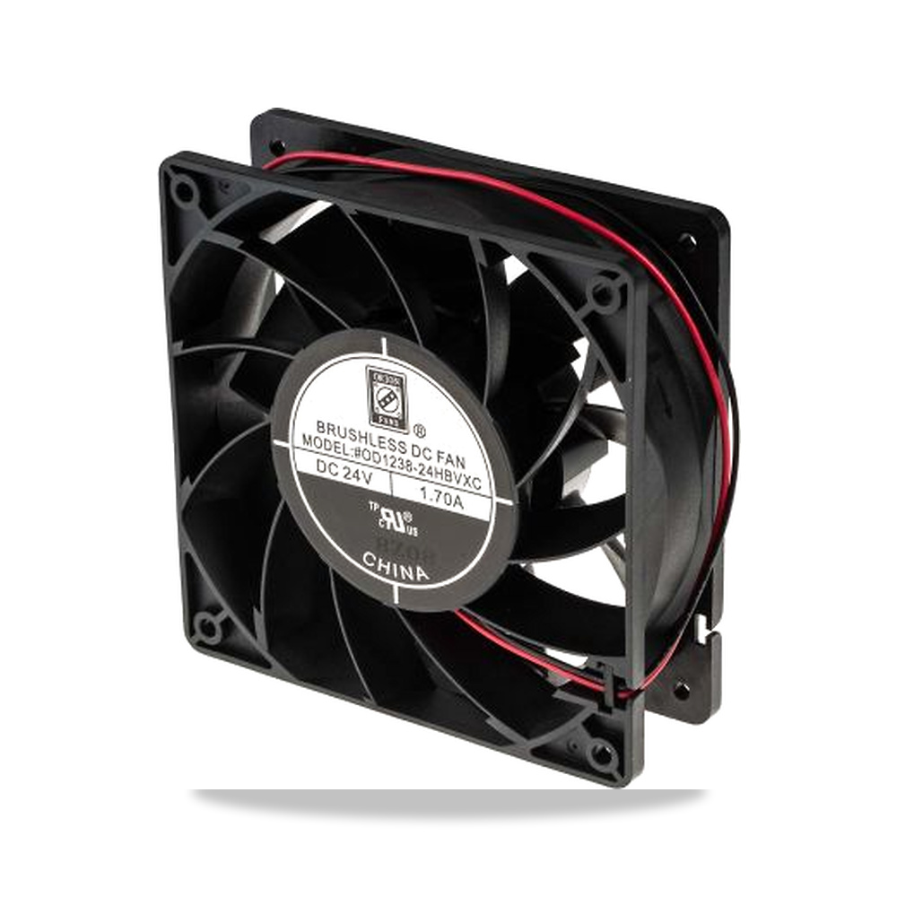 صورة منتج مروحة شفط وتبريد محورية (Axial Fan) 24 فولت 40.8 واط 1.7 أمبير 120 مم 38 مم RS PRO موديل 703-3464 - كود الصنف reemco-2027-0803041 - ماركة يباع من خلال reemco - توريد وتصوير حصري لشركة ريمكو القابضة السعودية