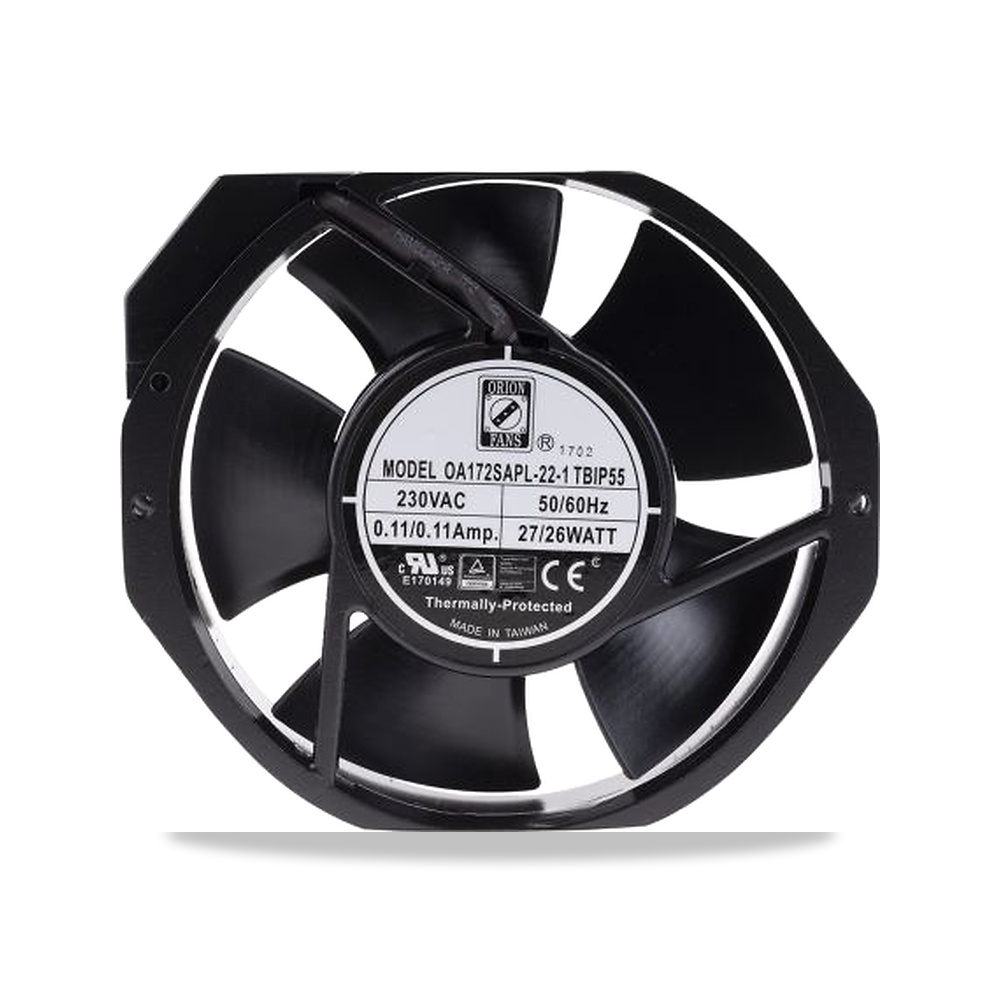 صورة منتج مروحة شفط وتبريد محورية (Axial Fan) 230 فولت 28 واط 120 مللي أمبير 150 مم 172 مم RS PRO موديل 175-9786 - كود الصنف reemco-2027-0804297 - ماركة يباع من خلال reemco - توريد وتصوير حصري لشركة ريمكو القابضة السعودية