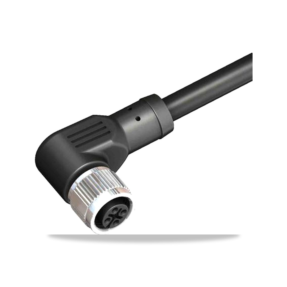 صورة منتج كابل وسلك أنثى كابل وسلك 10 متر 4 خط/قطب M12 RS PRO موديل 201-7087 – الطول 10m – نوع الخامة Polyurethane - كود الصنف reemco-2027-0805027 - ماركة يباع من خلال reemco - توريد وتصوير حصري لشركة ريمكو القابضة السعودية