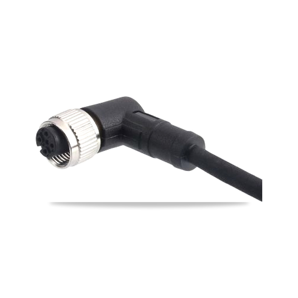 صورة منتج كابل وسلك زاوية قائمة 90 درجة أنثى 5 متر 5 خط/قطب M12 RS PRO موديل 282-5400 – الطول 5m – نوع الخامة Polyurethane - كود الصنف reemco-2027-0808469 - ماركة يباع من خلال reemco - توريد وتصوير حصري لشركة ريمكو القابضة السعودية