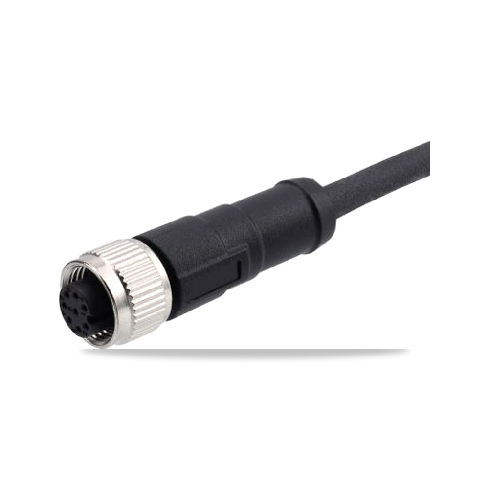صورة منتج كابل وسلك أنثى مستقيم 10 متر 8 خط/قطب M12 RS PRO موديل 282-5393 – الطول 10m – نوع الخامة Polyurethane - كود الصنف reemco-2027-0808534 - ماركة يباع من خلال reemco - توريد وتصوير حصري لشركة ريمكو القابضة السعودية