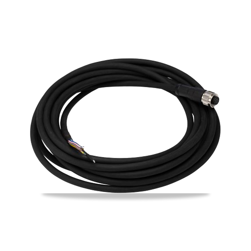 صورة منتج كابل وسلك أنثى مستقيم 5 متر 8 خط/قطب M12 RS PRO موديل 282-5392 – الطول 5m – نوع الخامة Polyurethane - كود الصنف reemco-2027-0808538 - ماركة يباع من خلال reemco - توريد وتصوير حصري لشركة ريمكو القابضة السعودية