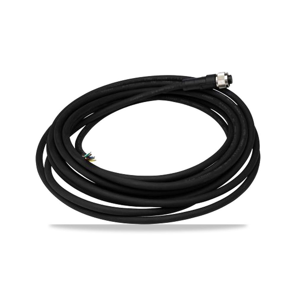 صورة منتج كابل وسلك أنثى مستقيم 5 متر 8 خط/قطب M12 RS PRO موديل 282-5386 – نوع الخامة Polyurethane – اللون أسود - كود الصنف reemco-2027-0808541 - ماركة يباع من خلال reemco - توريد وتصوير حصري لشركة ريمكو القابضة السعودية