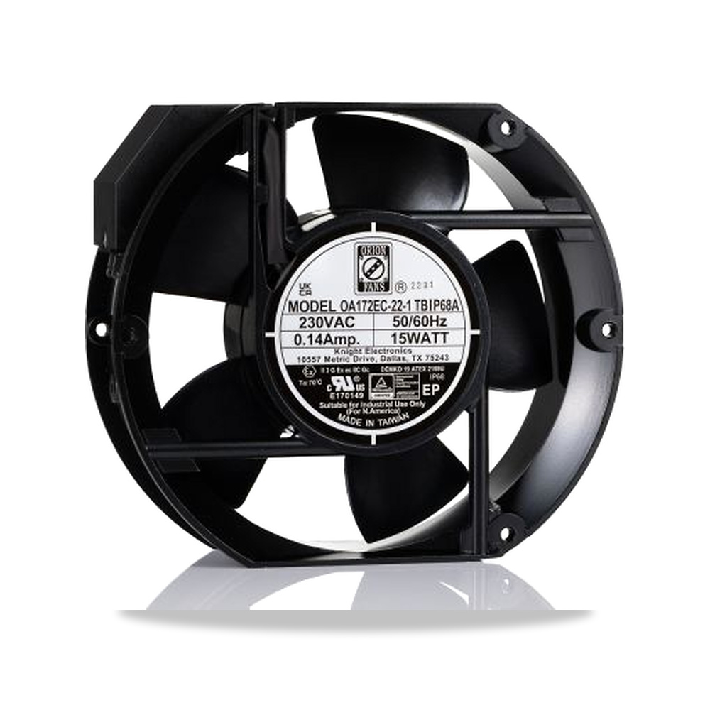صورة منتج مروحة شفط وتبريد محورية (Axial Fan) بدون فحمات (Brushless) 230 فولت 15 واط 0.14 أمبير 172 مم موديل 230-3029 - كود الصنف reemco-2027-0810876 - ماركة يباع من خلال reemco - توريد وتصوير حصري لشركة ريمكو القابضة السعودية