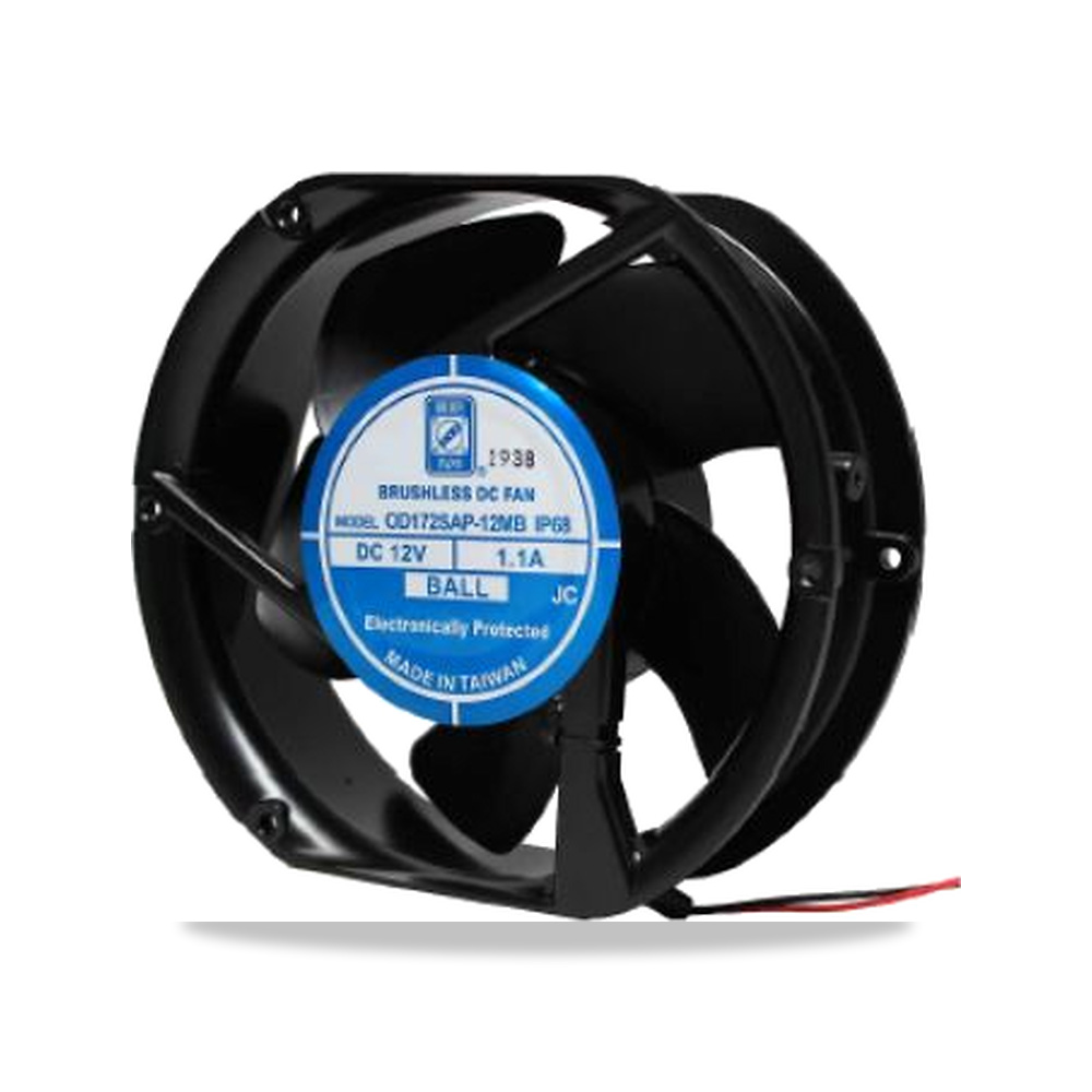 صورة منتج مروحة شفط وتبريد محورية (Axial Fan) بدون فحمات (Brushless) 24 فولت 15 واط 0.97 أمبير 172 مم موديل 230-3038 - كود الصنف reemco-2027-0810894 - ماركة يباع من خلال reemco - توريد وتصوير حصري لشركة ريمكو القابضة السعودية