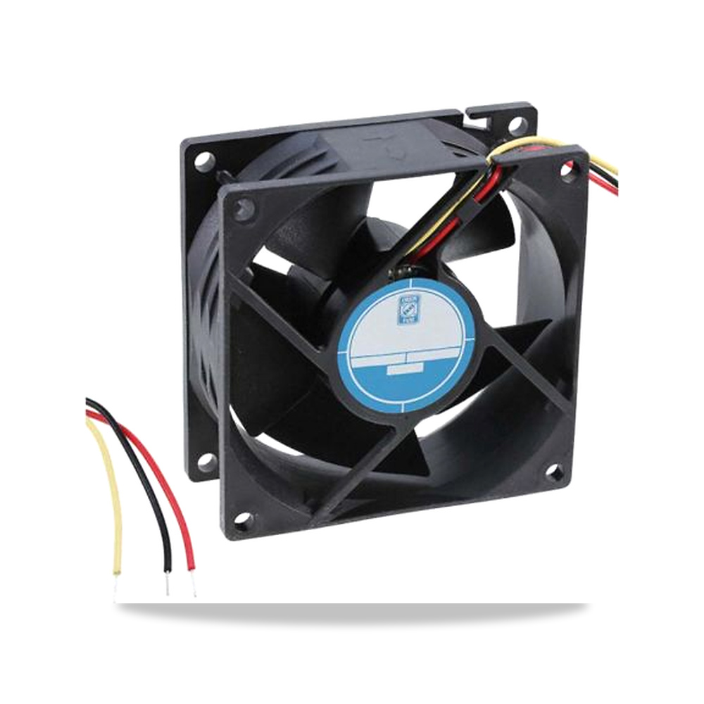 صورة منتج مروحة شفط وتبريد محورية (Axial Fan) 24 فولت 4.32 واط 150 مللي أمبير 80 مم 32 مم RS PRO موديل 144-4130 - كود الصنف reemco-2027-0810910 - ماركة يباع من خلال reemco - توريد وتصوير حصري لشركة ريمكو القابضة السعودية