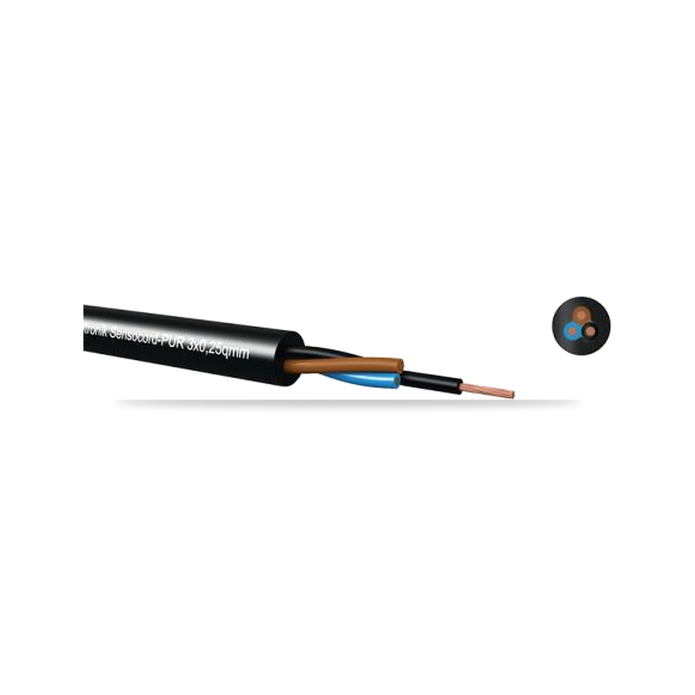 صورة منتج كابل وسلك أسود 100 متر 5 مم RS PRO موديل 2453P3409 – الطول 100m – نوع الخامة Polyurethane - كود الصنف reemco-2027-0812747 - ماركة يباع من خلال reemco - توريد وتصوير حصري لشركة ريمكو القابضة السعودية
