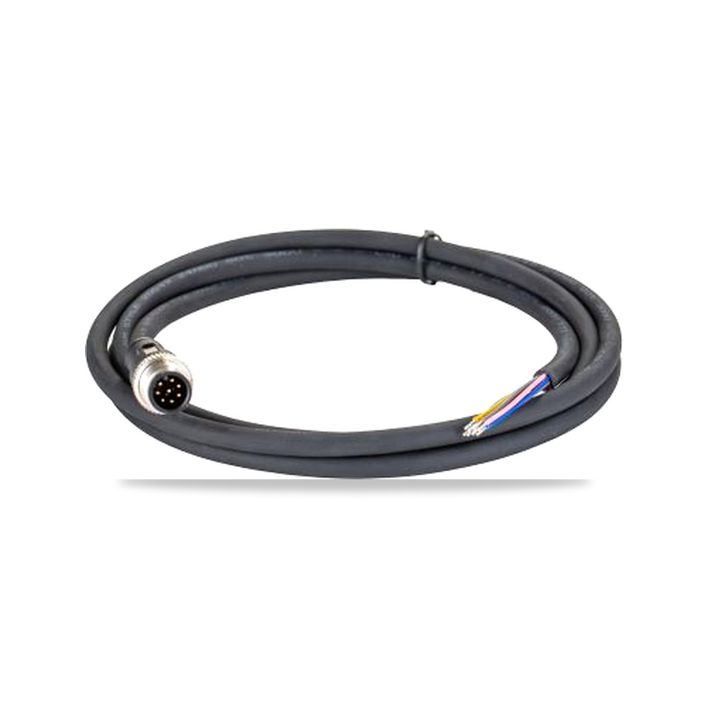 صورة منتج كابل وسلك ذكر مستقيم 1.5 متر 8 خط/قطب M12 RS PRO موديل 282-5397 – نوع الخامة Polyurethane – اللون أسود - كود الصنف reemco-2027-0816252 - ماركة يباع من خلال reemco - توريد وتصوير حصري لشركة ريمكو القابضة السعودية