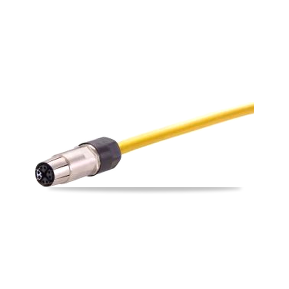 صورة منتج كابل وسلك أنثى كابل وسلك 3 متر 4 خط/قطب M12 HARTING موديل 0948C500756030 – الطول 3m – نوع الخامة Polyurethane - كود الصنف reemco-2027-0816626 - ماركة يباع من خلال reemco - توريد وتصوير حصري لشركة ريمكو القابضة السعودية
