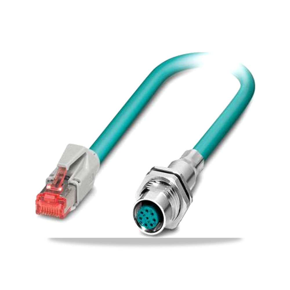 صورة منتج كابل وسلك أزرق 30 سم M12 Phoenix Contact موديل 1403267 – نوع الخامة Polyurethane – اللون Water blue - كود الصنف reemco-2027-0819952 - ماركة يباع من خلال reemco - توريد وتصوير حصري لشركة ريمكو القابضة السعودية