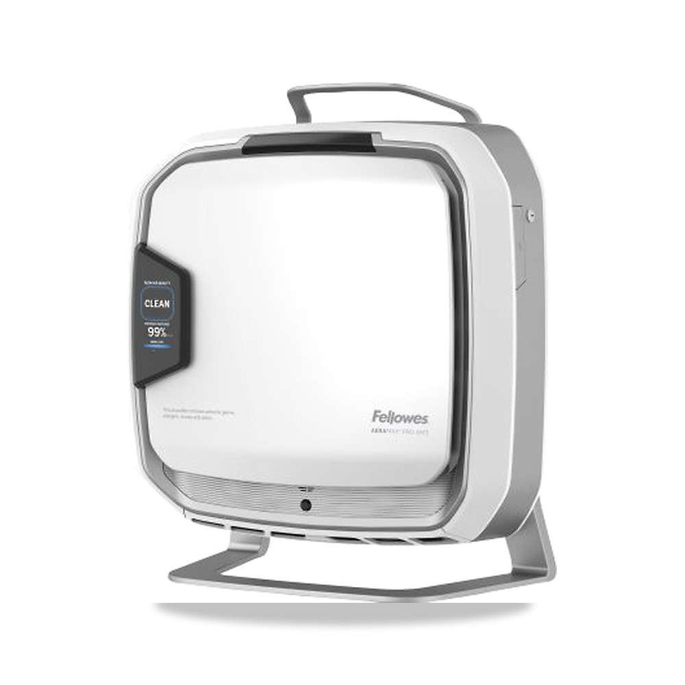 صورة منتج جهاز تنقية وتعقيم الهواء 105 واط Fellowes موديل 9574001 – نوع الخامة ABS – المقاس 55m² - كود الصنف reemco-2027-0844466 - ماركة يباع من خلال reemco - توريد وتصوير حصري لشركة ريمكو القابضة السعودية