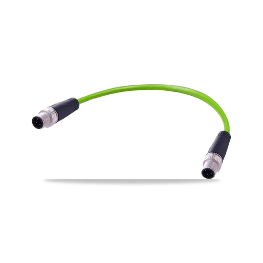 صورة منتج كابل وسلك ذكر كابل وسلك 10 متر 4 خط/قطب M12 HARTING موديل 0948C8C8025100 – الطول 10m – نوع الخامة Polyurethane - كود الصنف reemco-2027-0851622 - ماركة يباع من خلال reemco - توريد وتصوير حصري لشركة ريمكو القابضة السعودية